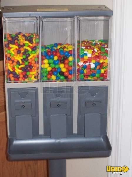 Vendstar 3000 Triple Head - Bulk Candy Vending Machines - 3 Cannister