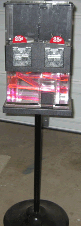 Double Head Candy/Bulk Machines on Stands