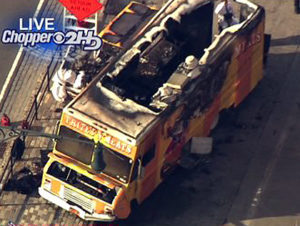 Food truck fire - New York