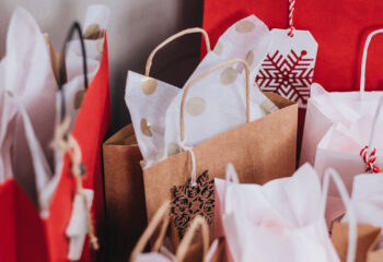 shopping bags for holiday season