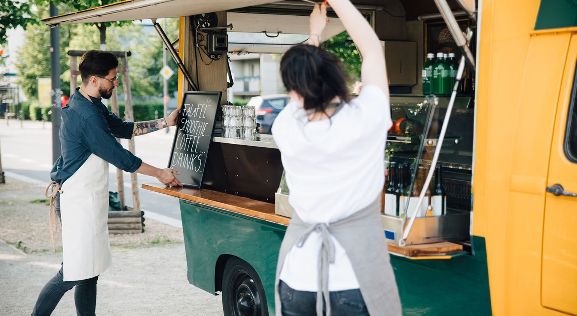 food truck owners launching a food truck business