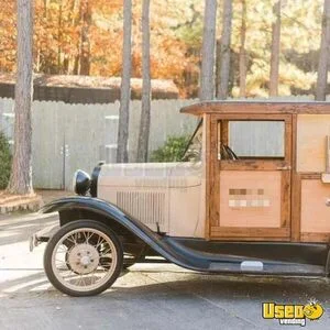 1931 Model A Wagon Coffee & Beverage Truck Transmission - Manual Georgia Gas Engine for Sale