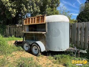 1940 Converted Horse Trailer Beverage - Coffee Trailer Concession Window California for Sale