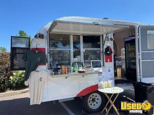 1954 Food Concession Trailer Kitchen Food Trailer Diamond Plated Aluminum Flooring Colorado for Sale