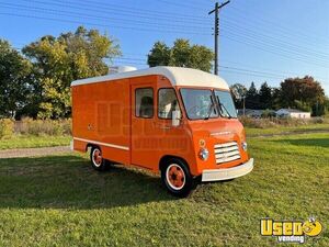 1955 E13 One Ton Vintage Beer Tap Truck Coffee & Beverage Truck Concession Window Indiana Gas Engine for Sale