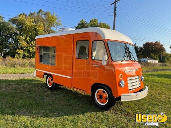 1955 E13 One Ton Vintage Beer Tap Truck Coffee & Beverage Truck Indiana Gas Engine for Sale