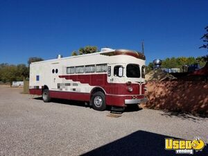 1955 Twin Coach Bus Kitchen Food Truck All-purpose Food Truck New Mexico Gas Engine for Sale