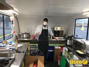 1955 Vintage Food Concession Trailer Concession Trailer Coffee Machine Michigan for Sale