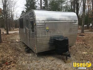1955 Vintage Food Concession Trailer Concession Trailer Food Warmer Michigan for Sale