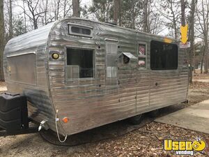 1955 Vintage Food Concession Trailer Concession Trailer Refrigerator Michigan for Sale