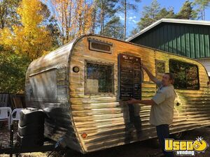 1955 Vintage Food Concession Trailer Concession Trailer Stovetop Michigan for Sale