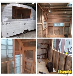 1956 Camper Trailer Concession Trailer 12 Texas for Sale