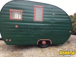 1957 Canned Ham Beverage - Coffee Trailer Air Conditioning Indiana for Sale