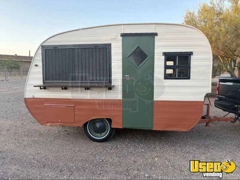 1957 Coffee Concession Trailer Beverage - Coffee Trailer Arizona for Sale