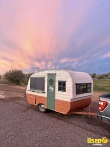 1957 Coffee Concession Trailer Beverage - Coffee Trailer Concession Window Arizona for Sale