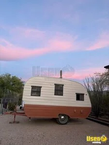 1957 Coffee Concession Trailer Beverage - Coffee Trailer Exterior Customer Counter Arizona for Sale