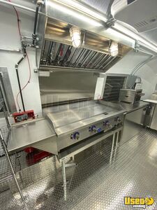 1962 Safari Food Concession Trailer Concession Trailer Stainless Steel Wall Covers South Carolina for Sale