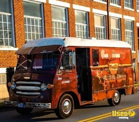 1962 Vanette Vintage Potato Chip Truck Stepvan Georgia Gas Engine for Sale