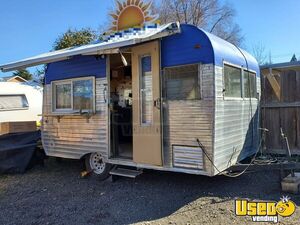 1963 Coffee And Food Concession Trailer Conversion Beverage - Coffee Trailer Oregon for Sale
