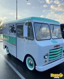 1963 Vintage C10 Step Van Vending Truck All-purpose Food Truck Concession Window Florida Gas Engine for Sale