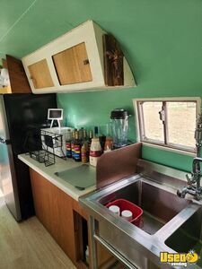 1964 Flying Cloud Vintage Coffee Concession Trailer Beverage - Coffee Trailer Double Sink Oregon for Sale