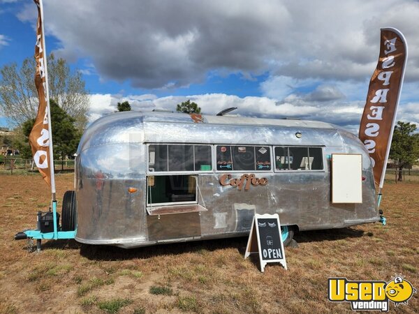 1964 Flying Cloud Vintage Coffee Concession Trailer Beverage - Coffee Trailer Oregon for Sale