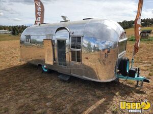 1964 Flying Cloud Vintage Coffee Concession Trailer Beverage - Coffee Trailer Spare Tire Oregon for Sale