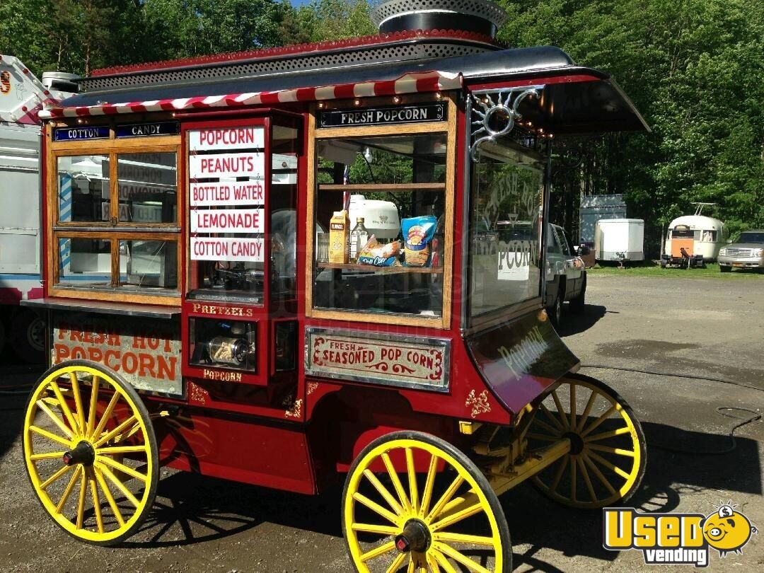 Vintage Cretor S Model D Popcorn Wagon Antique Popcorn Wagon For Sale In New York