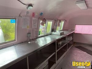 1964 Overlander Concession Trailer Diamond Plated Aluminum Flooring Texas for Sale