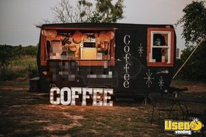 1965 1800 Coffee Concession Trailer Beverage - Coffee Trailer Air Conditioning Texas for Sale