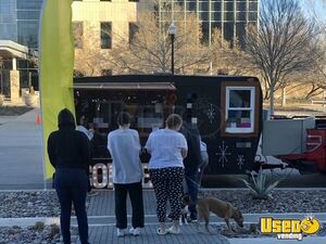 1965 1800 Coffee Concession Trailer Beverage - Coffee Trailer Deep Freezer Texas for Sale