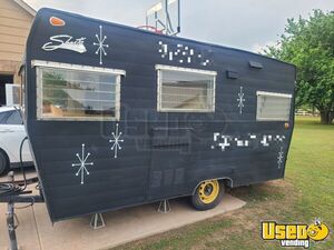 1965 1800 Coffee Concession Trailer Beverage - Coffee Trailer Exterior Customer Counter Texas for Sale