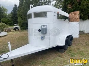 1965 Vintage Horse Trailer Conversion Concession Trailer Concession Window Washington for Sale