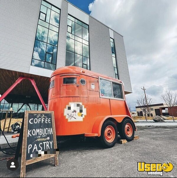 1966 2-horse Coffee Concession Trailer Beverage - Coffee Trailer Utah for Sale