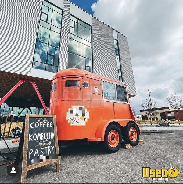 1966 2-horse Coffee Concession Trailer Beverage - Coffee Trailer Utah for Sale