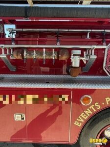1967 Vintage Fire Engine Bbq And Beverage Truck Barbecue Food Truck Refrigerator California Diesel Engine for Sale