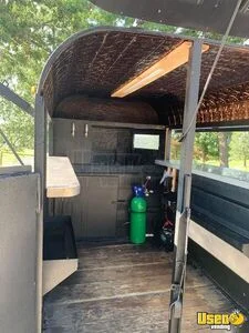 1968 2 Horse Trailer Beverage - Coffee Trailer Concession Window Texas for Sale