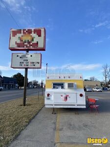 1968 Food Concession Trailer Concession Trailer Work Table Illinois for Sale