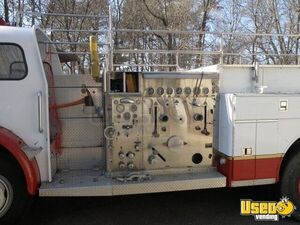 1969 Fire Engine Pizza Truck Pizza Food Truck Generator Wisconsin Diesel Engine for Sale