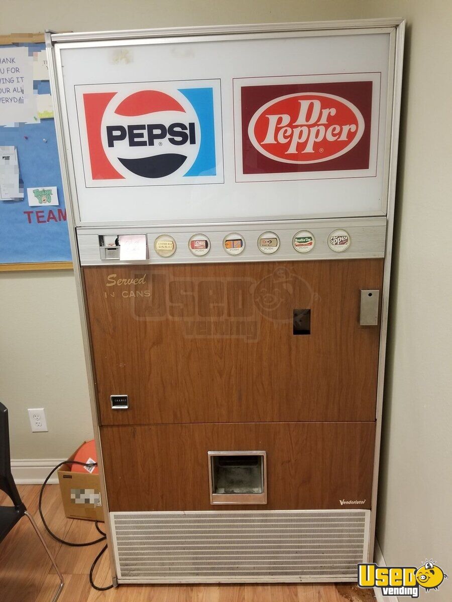 Vintage Vendolator VF246 Soda Vending Machine for Sale