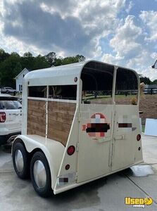 1969 Vintage Horse Trailer Mobile Bar Conversion Beverage - Coffee Trailer Removable Trailer Hitch Georgia for Sale