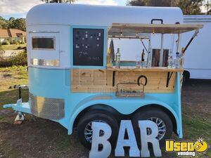 1970 2 Horse Trailer Mobile Bar Conversion Beverage - Coffee Trailer 11 Florida for Sale