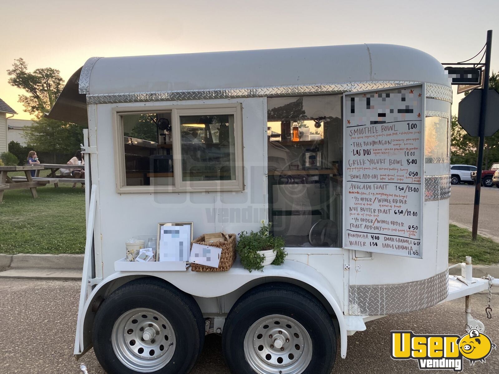 Vintage 1970 5' x 8' Horse Trailer Concession Conversion Beverage