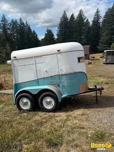 1970 Vintage Horse Trailer Drink Trailer Beverage - Coffee Trailer Soda Fountain System Washington for Sale