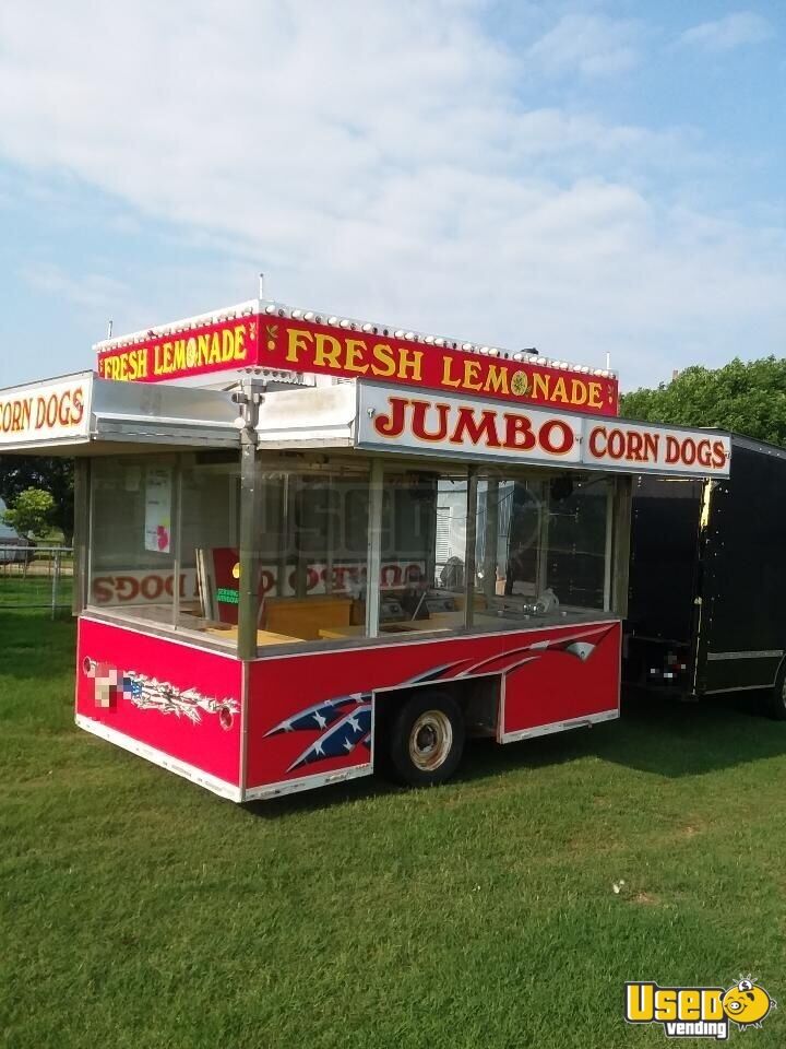 8' x 12' Used Shantz Food Concession Trailer Mobile Food Unit with