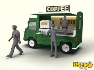 1971 H Van Coffee & Beverage Truck 33 New York Gas Engine for Sale
