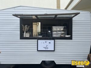 1971 Mobile Coffee Trailer Beverage - Coffee Trailer Concession Window Florida for Sale