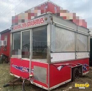 1971 Vs12d Vintage Carnival-style Food Concession Trailer Concession Trailer Spare Tire Texas for Sale