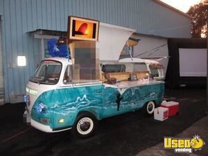 1971 Vw Van Lunch Serving Food Truck Florida Gas Engine for Sale