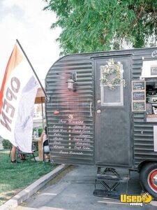 1972 Rendezvous Coffee And Espresso Trailer Beverage - Coffee Trailer Awning Utah for Sale